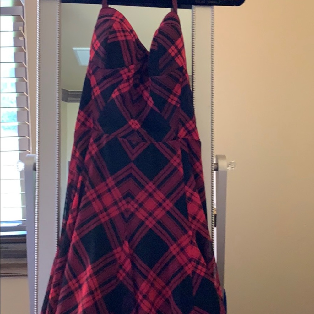 Plaid Betsy Johnson Dress
